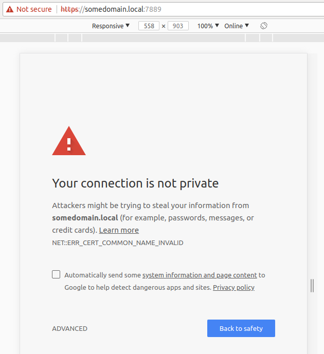 How to get valid SSL certificates for local development