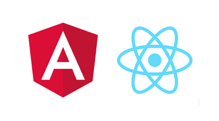A comparison between Angular and React and their core languages