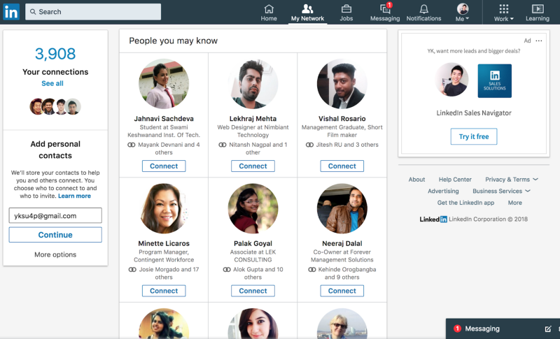 How I made a LinkedIn contact adding bot - and actually got a few interviews with it