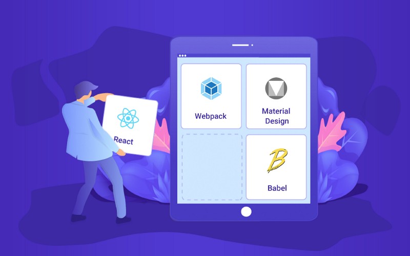 How to use ReactJS with Webpack 4, Babel 7, and Material Design