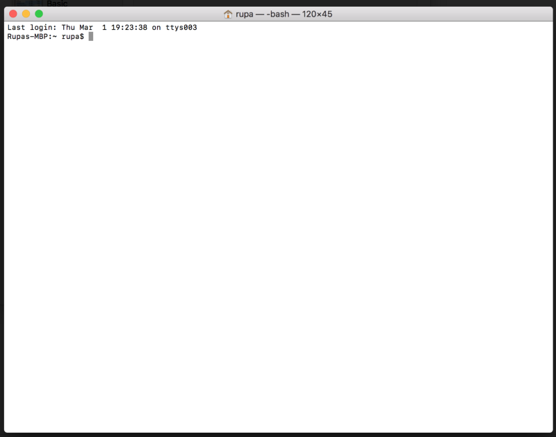 os x shell script