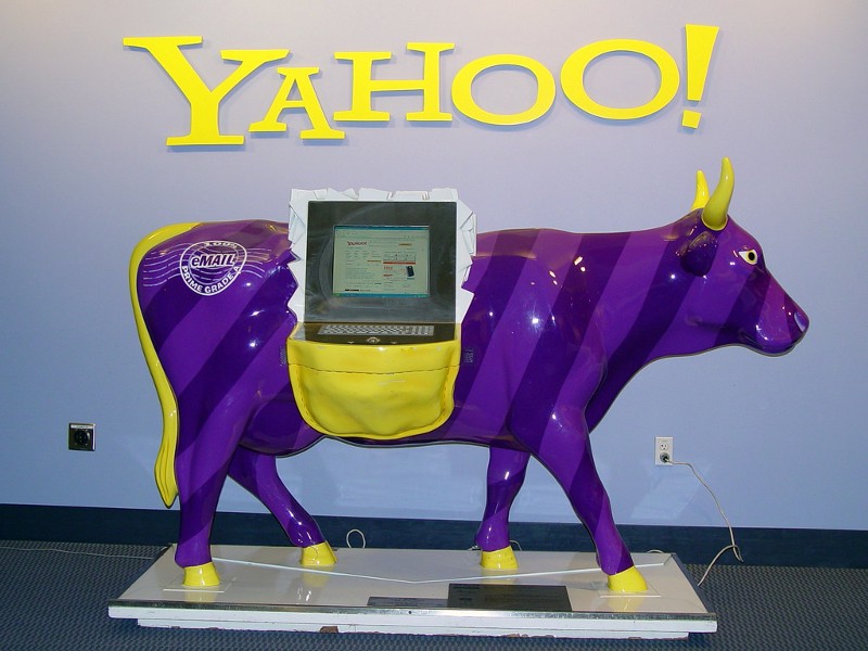 The rise and fall (OK — mostly fall) of Yahoo