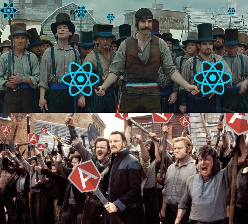 Angular 2 versus React: There Will Be Blood
