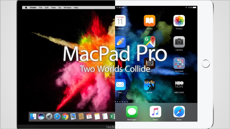 What Would an Apple MacPad Pro Look Like?
