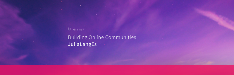Building Online Communities: JuliaLangES