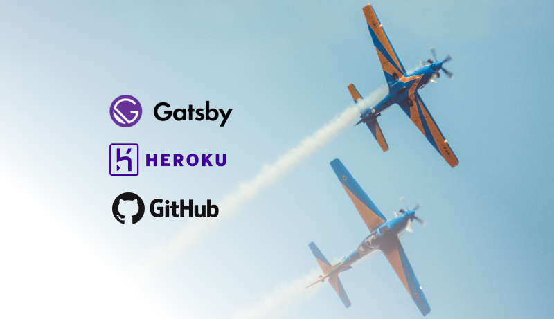 How to deploy a static Gatsby app to Heroku