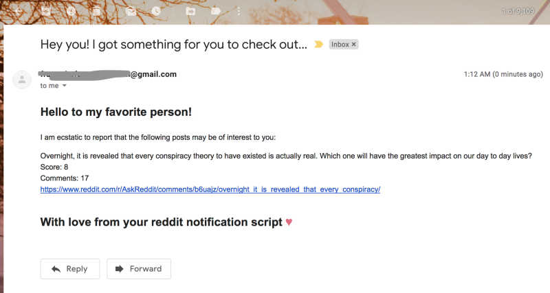 How to make a custom Reddit notification system with Python