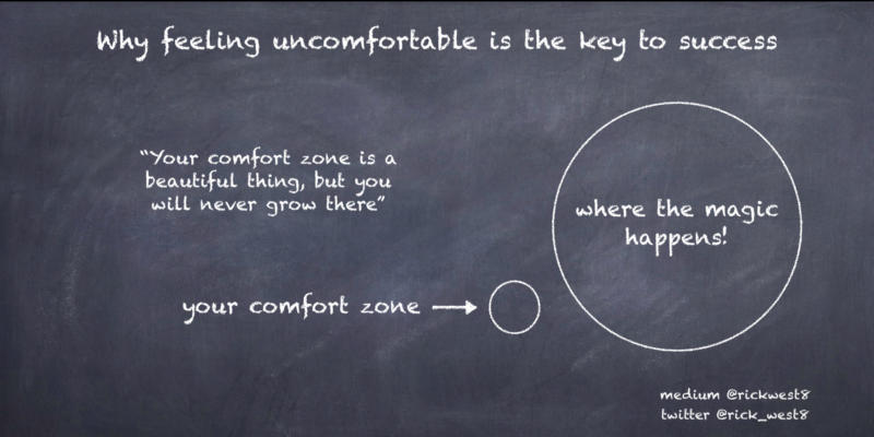 Why feeling uncomfortable is the key to success