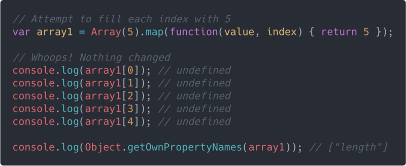 Hacks for Creating JavaScript Arrays