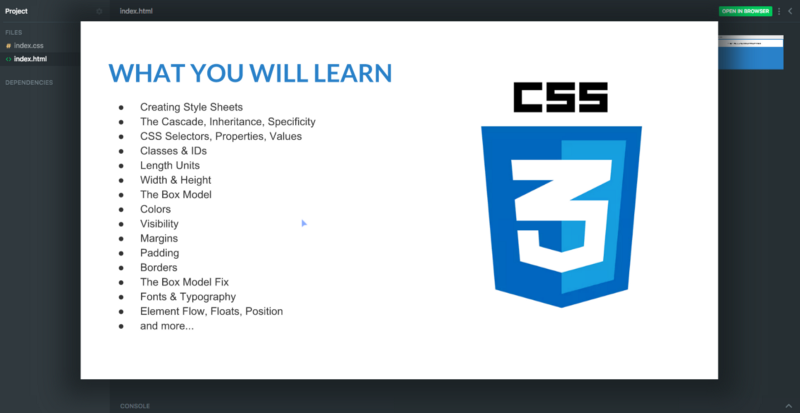 Fastest Way To Learn Css