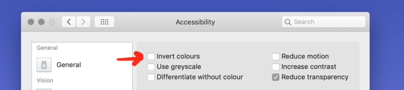 OS: High Contrast versus Inverted Colors — Adrian Roselli