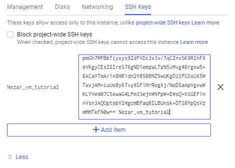 Google Cloud Ssh Key Generation For Your Instance