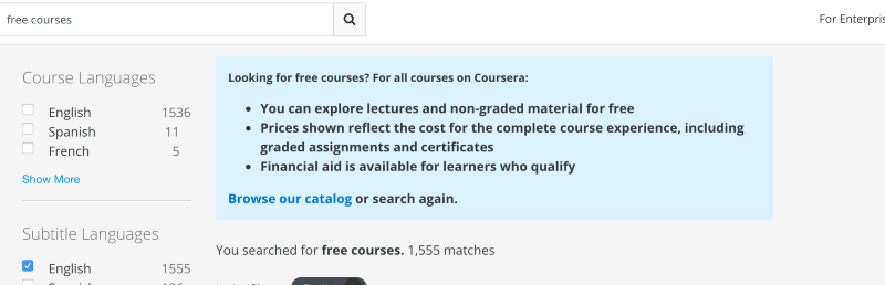 Guide: How to Sign up for Coursera Courses for Free — Class Central