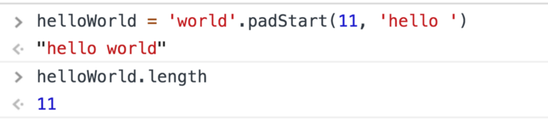 How does String.padStart actually work?