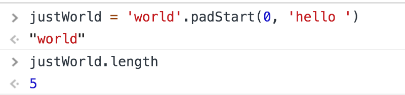 How does String.padStart actually work?