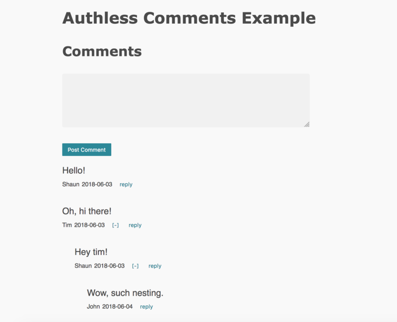 Creating Your Own Commenting System from Scratch