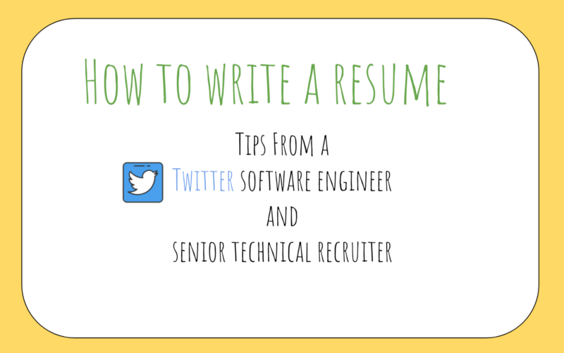 How To Write A Great Resume For Software Engineers